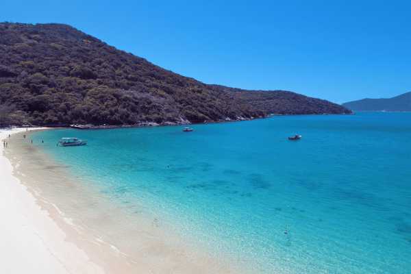 PICKUP IN BUZIOS + ARRAIAL SCHOONER CRUISE + LUNCH