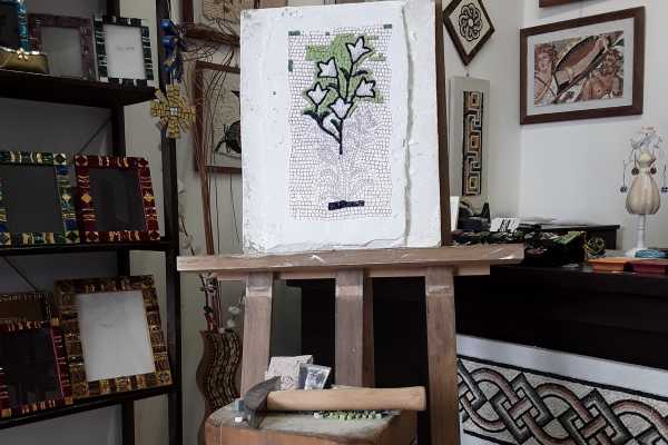 Visita e dimostrazione pratica presso atelier di mosaico in centro a Ravenna