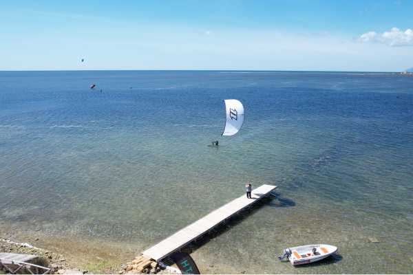 Corso di Kitesurf a Marsala con istruttore IKO