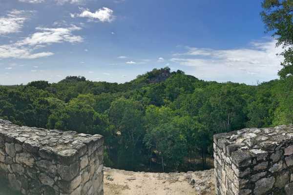 Calakmul Ancient Maya City from Xpujil