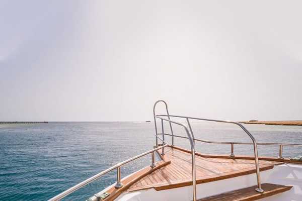 Private boat trip to to Satayh Dolphin Reef from Port Ghalib