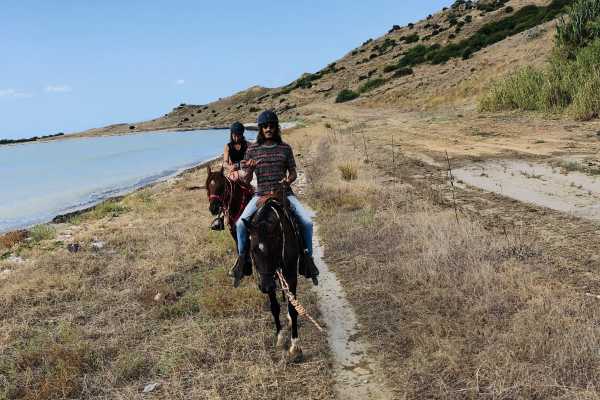 Passeggiata a cavallo nelle spiagge di Sciacca