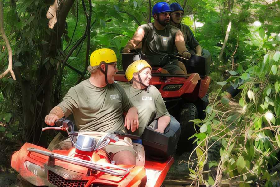 Congo Canopy ATV Extreme Zip-Line Combo + RIU Transport