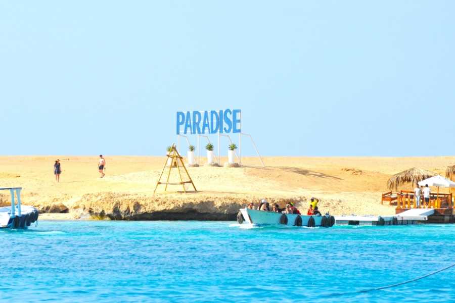 Egypt Tour packages Orange Island snorkeling Trip from Makadi