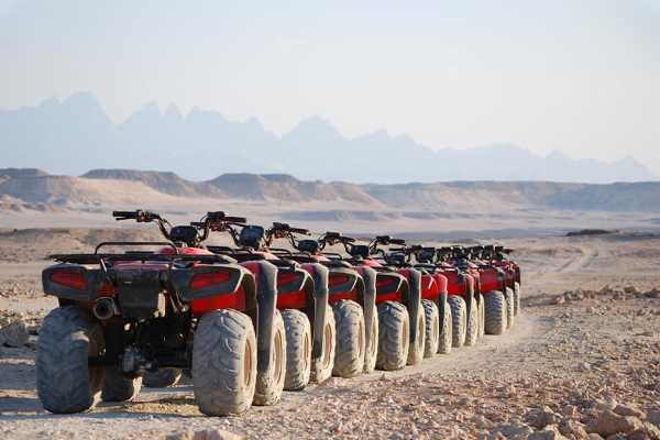 Sunset Quad biking trip from Makadi