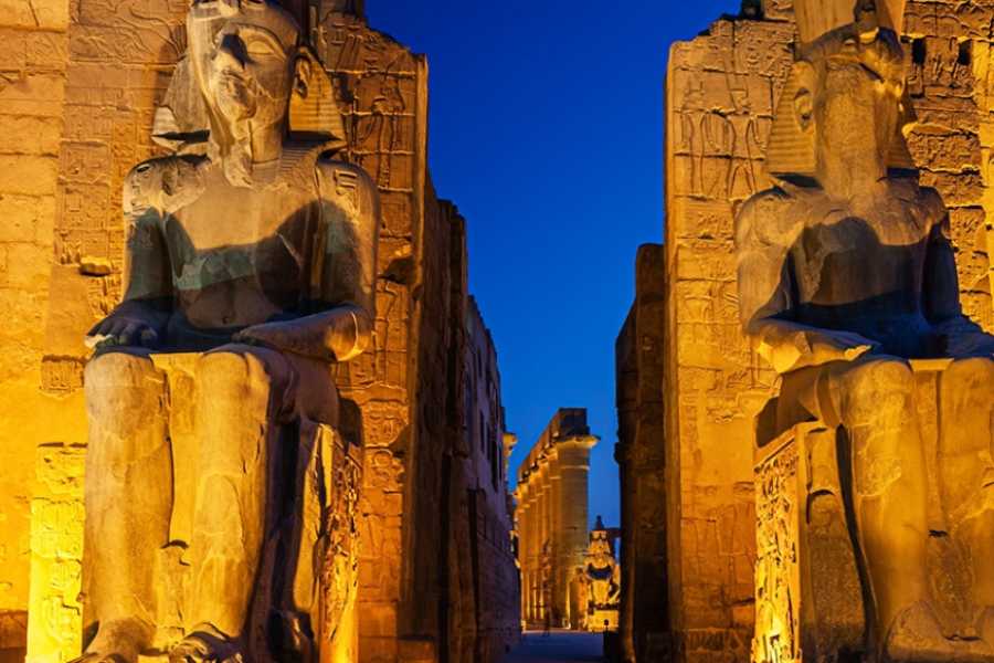 Egypt Tour packages 从赫尔格达乘坐热气球前往卢克索2 日游