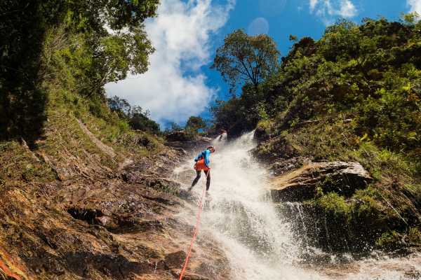 Waterfall Trekking Adventure in the Serra Mountains