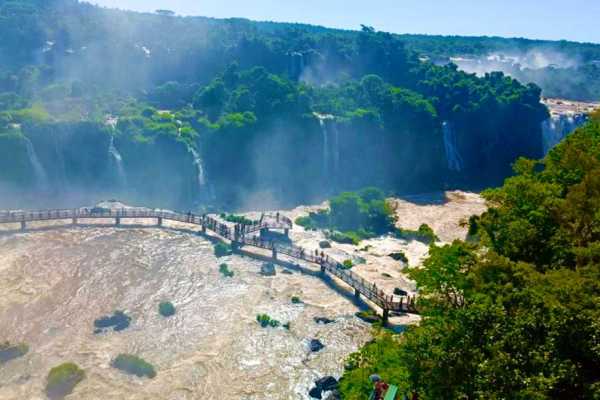 IGUA&Ccedil;U FALLS PARK + MACUCO SAFARI BOAT RIDE - BRAZILIAN SIDE