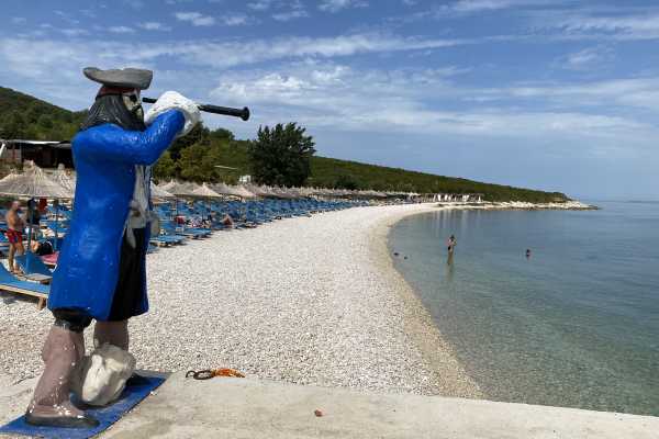 Speedboat For Beach On Karaburun & Haxhi Ali Cave Visit /