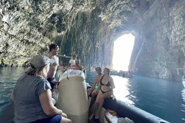 Speedboat For Beach On Karaburun & Haxhi Ali Cave Visit /
