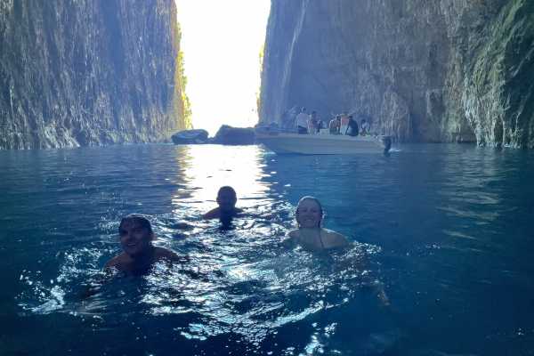 Speedboat For Beach On Karaburun & Haxhi Ali Cave Visit /