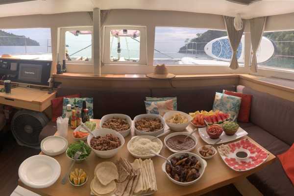 Private Catamaran at Dreams Las Mareas