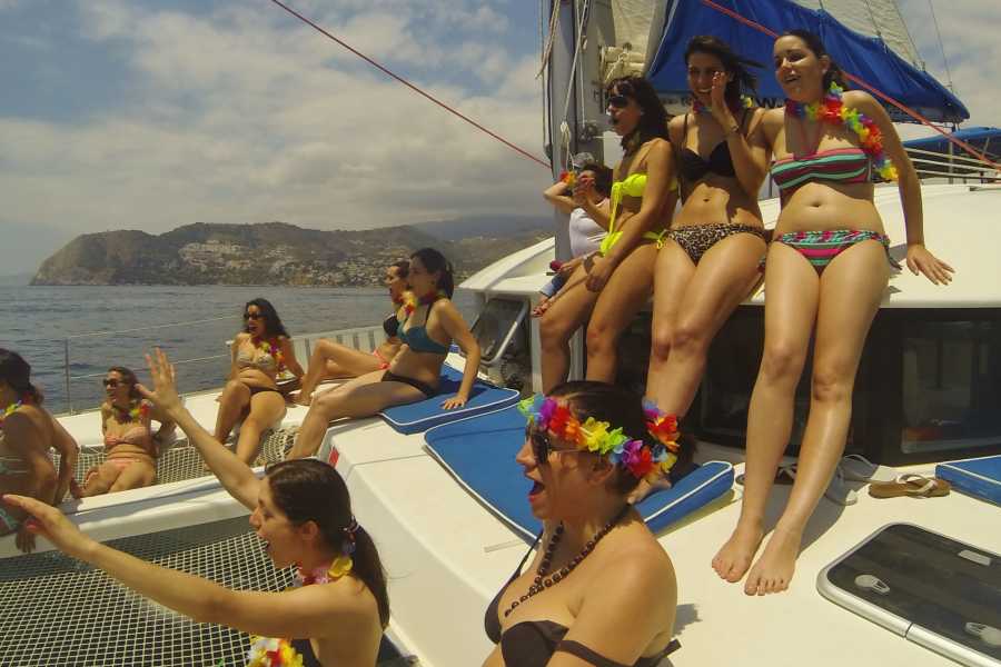 SailandPlay SLU 2 Hour SUMMER 2025 Luxury Sailing Catamaran Sunset Cava Cruise
