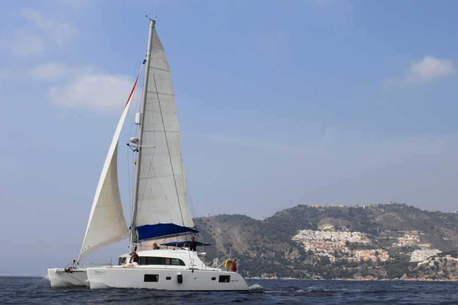SailandPlay SLU 2 Hour SUMMER 2025 Luxury Sailing Catamaran Sunset Cava Cruise