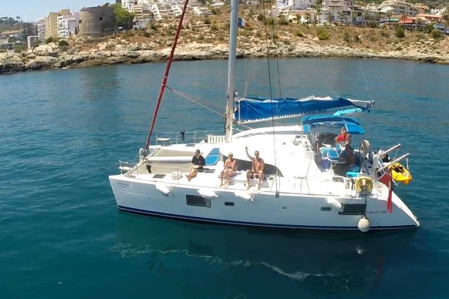 SailandPlay SLU 2 Hour SUMMER 2025 Luxury Sailing Catamaran Sunset Cava Cruise