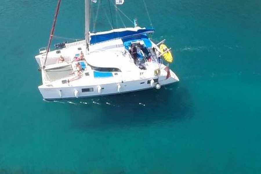 SailandPlay SLU 2 Hour SUMMER 2025 Luxury Sailing Catamaran Sunset Cava Cruise