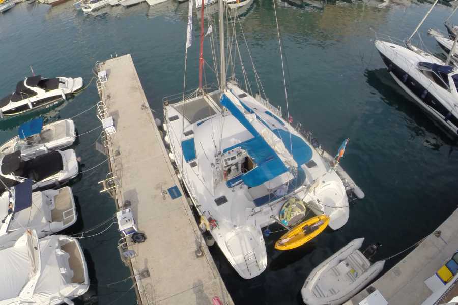 SailandPlay SLU 2 Hour SUMMER 2025 Luxury Sailing Catamaran Sunset Cava Cruise