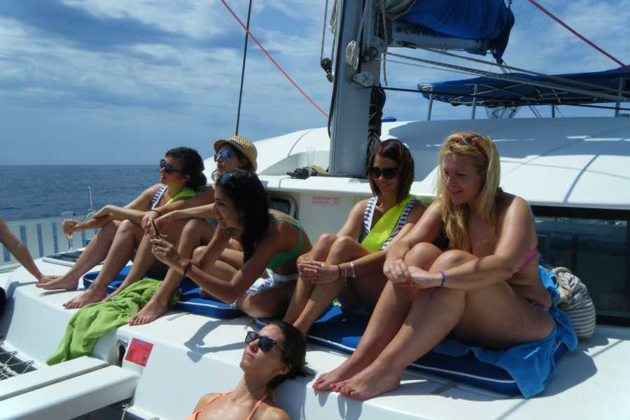 SailandPlay SLU 2 Hour SUMMER 2025 Luxury Sailing Catamaran Sunset Cava Cruise