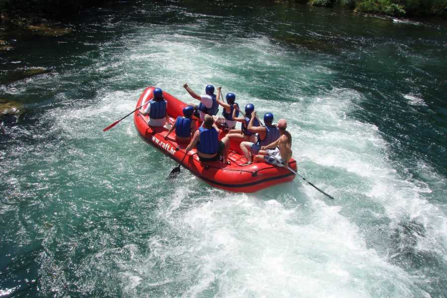 Dalmatian Adventures Rafting on the river Cetina in Croatia near town Omis 2025!  www.raft.hr