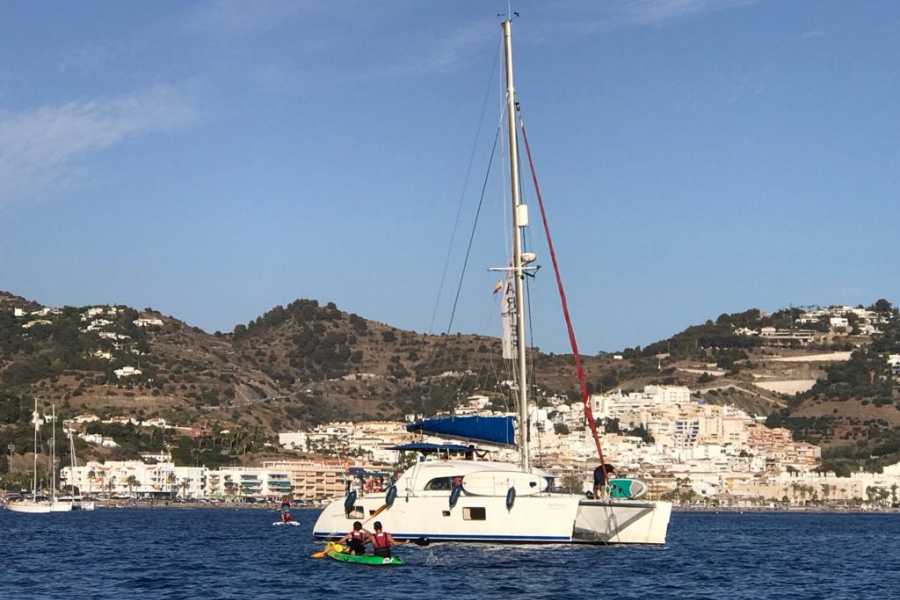 SailandPlay SLU 2 Hour SUMMER 2025 Luxury Motor Yacht Sunset Cava Cruise