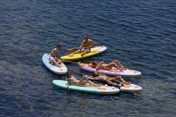 SUP Tour im Bergsee