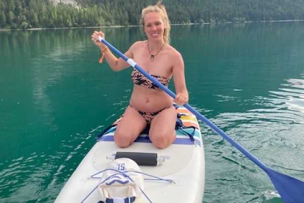 SUP Tour im Bergsee