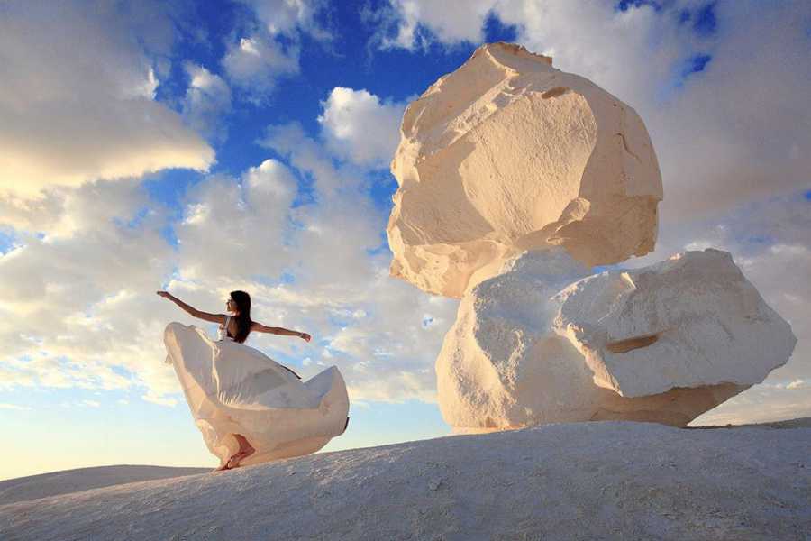 Marsa alam tours 2 Days trip to the white desert and Giza pyramids  from Alexandria port 
