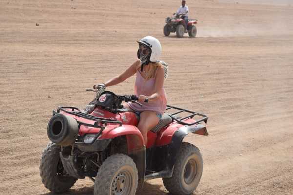 Desert Safari Adventure with Quad Bike Ride in El Gouna