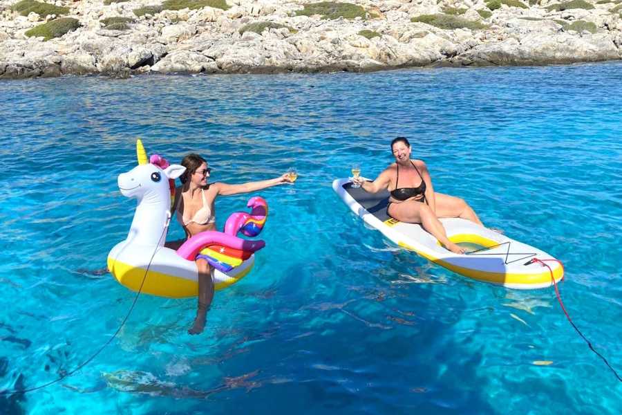 Destination Platanias LUX Catamaran Cruise to Balos