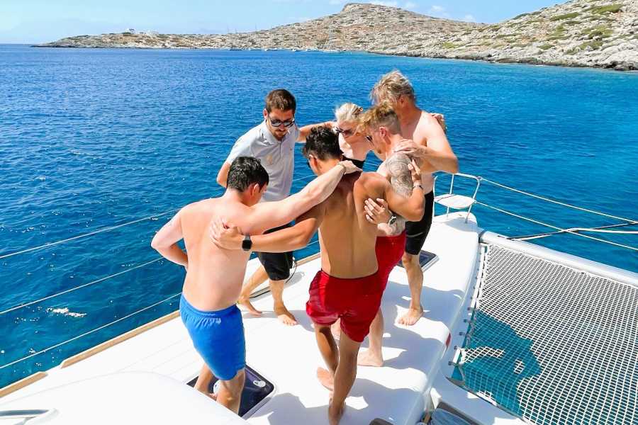 Destination Platanias LUX Catamaran Cruise to Balos
