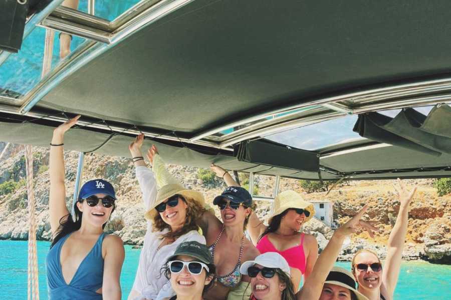 Destination Platanias LUX Catamaran Cruise to Balos