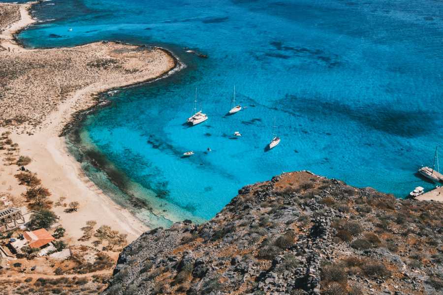 Destination Platanias LUX Catamaran Cruise to Balos