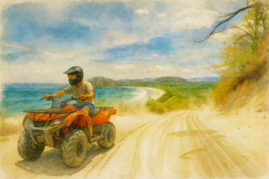 Arenas Brasilito ATV Beaches Expedition