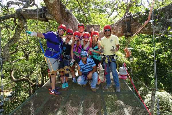 The Extreme Zip-line tour