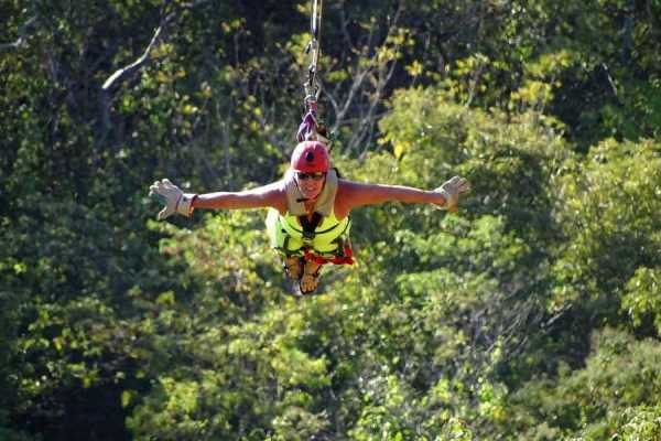 The Extreme Zip-line tour