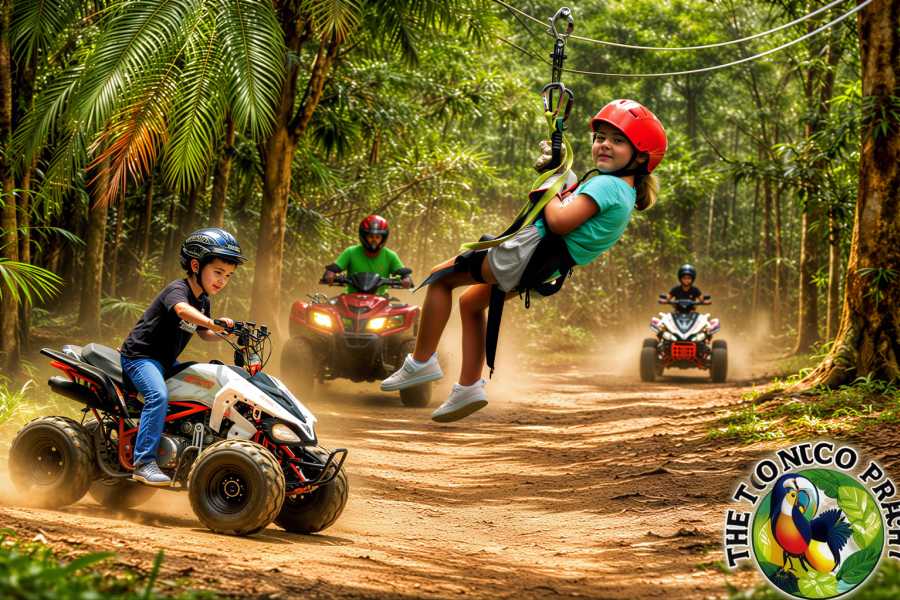 Congo Canopy Just for Kids ATV and Zipline Tour