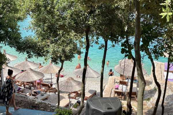 Speedboat Ticket To Sazan Island , Haxhi Ali Cave & Beach On Karaburun /