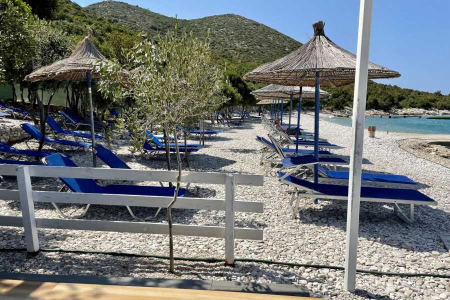 TRIPME TODAY Speedboat Ticket To Sazan Island , Haxhi Ali Cave & Beach On Karaburun /