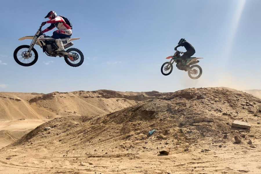 Deluxe Travel Dirt Bikes & ATV Safari in Saqqara Desert