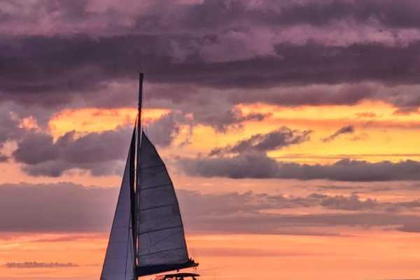 Fountain Private Catamaran Sunset Tour