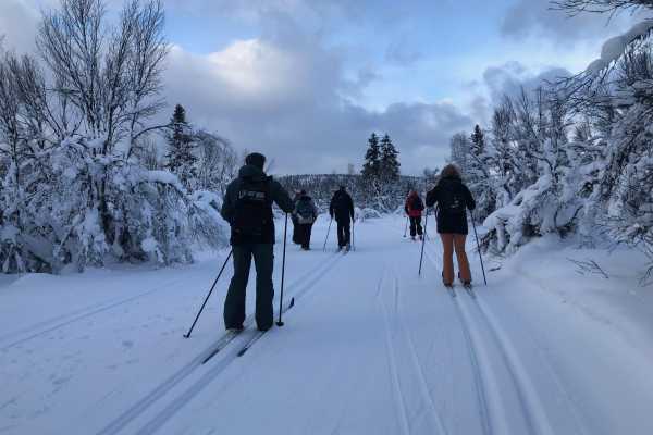 Langrennstur med guide
