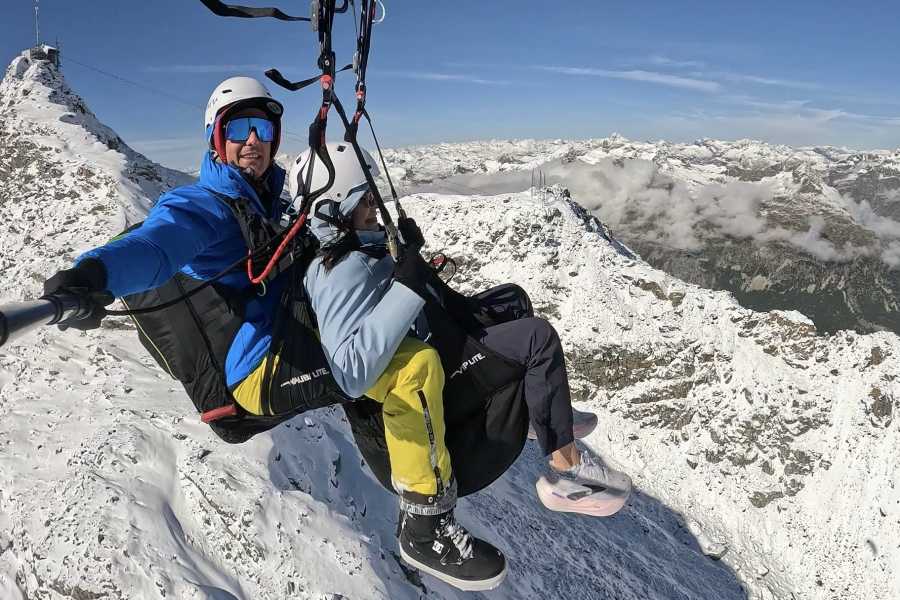 St. Moritz Paragliding GmbH Winter Glide Gleitschirmflug