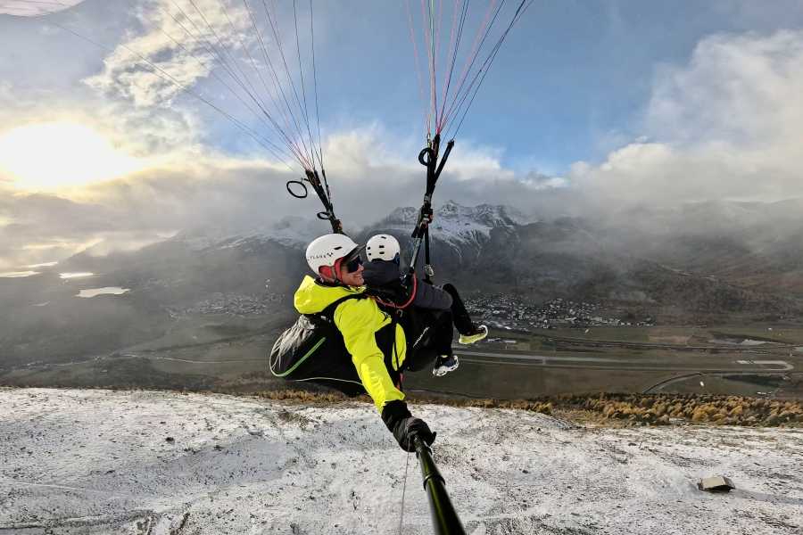 St. Moritz Paragliding GmbH Winter Glide Gleitschirmflug