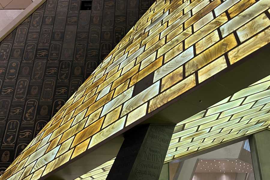 Deluxe Travel Pyramids of Giza & Grand Egyptian Museum Layover Tour