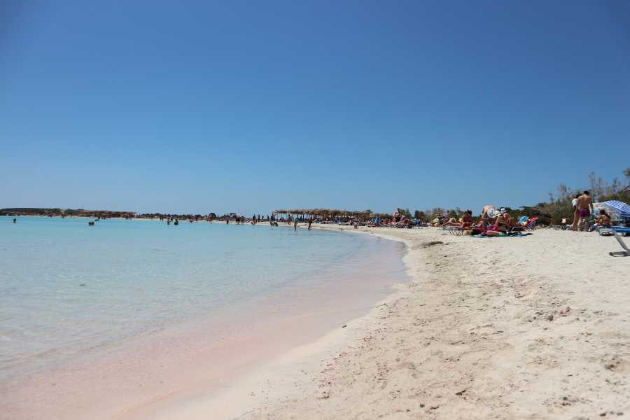 Destination Platanias ELAFONISSI PRIVAT GUIDAD TUR MED MINIVAN