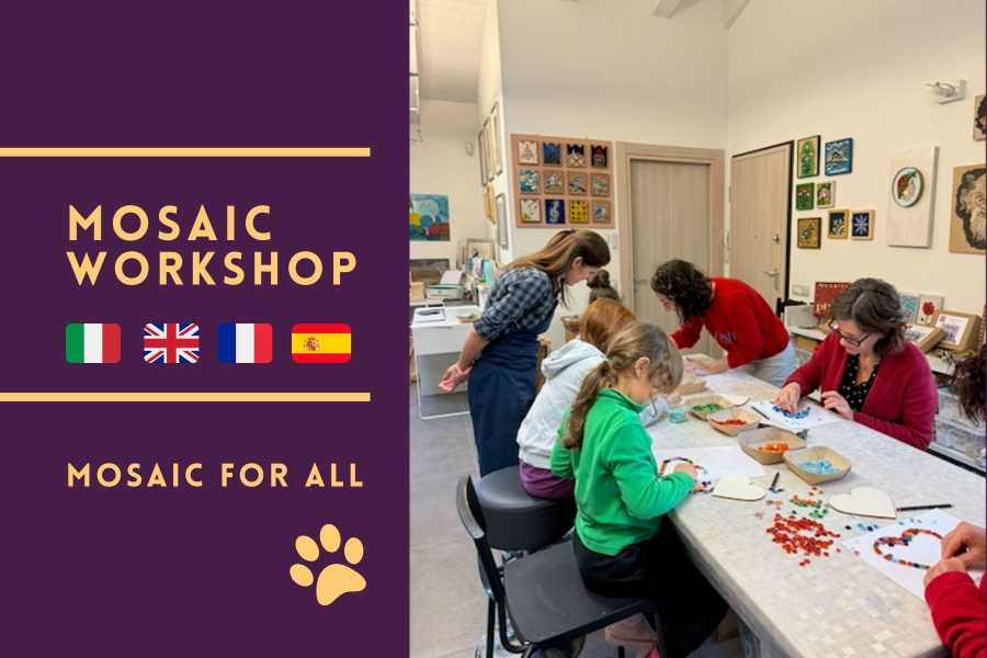 Ravenna Incoming (ERW) Mosaik f&uuml;r alle: W&auml;hle die Form, erschaffe den Zauber - Besichtigung + Workshop