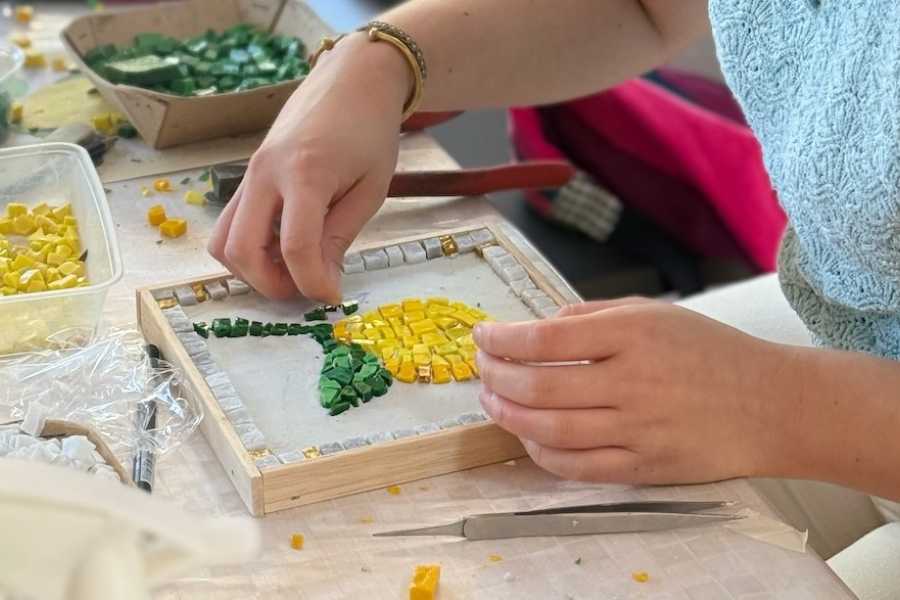 Ravenna Incoming (ERW) Mosaik f&uuml;r alle: W&auml;hle die Form, erschaffe den Zauber - Besichtigung + Workshop