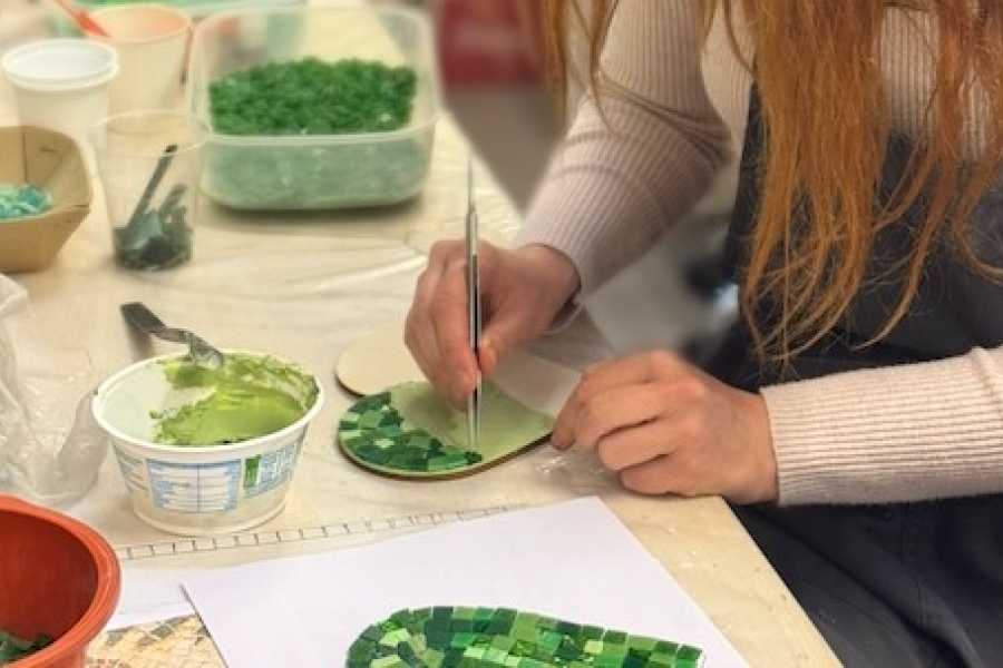 Ravenna Incoming (ERW) Mosaik f&uuml;r alle: W&auml;hle die Form, erschaffe den Zauber - Besichtigung + Workshop