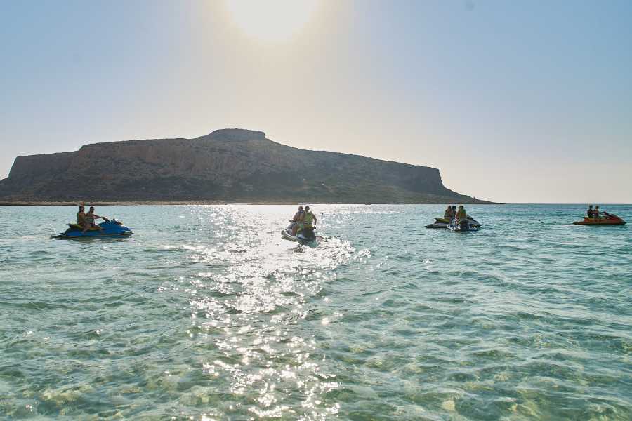 Destination Platanias From Falassarna with JET SKI SAFARI TO BALOS