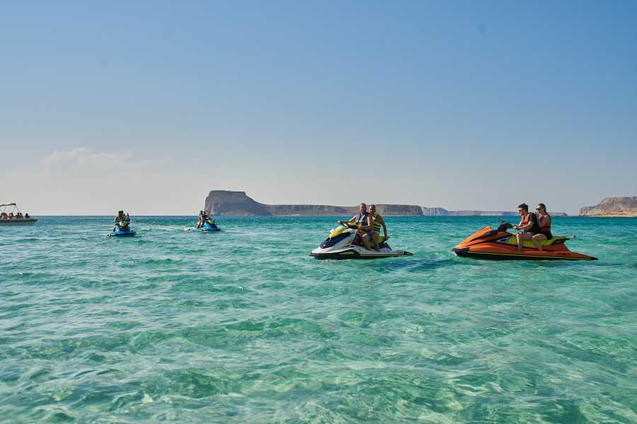 Destination Platanias From Falassarna with JET SKI SAFARI TO BALOS